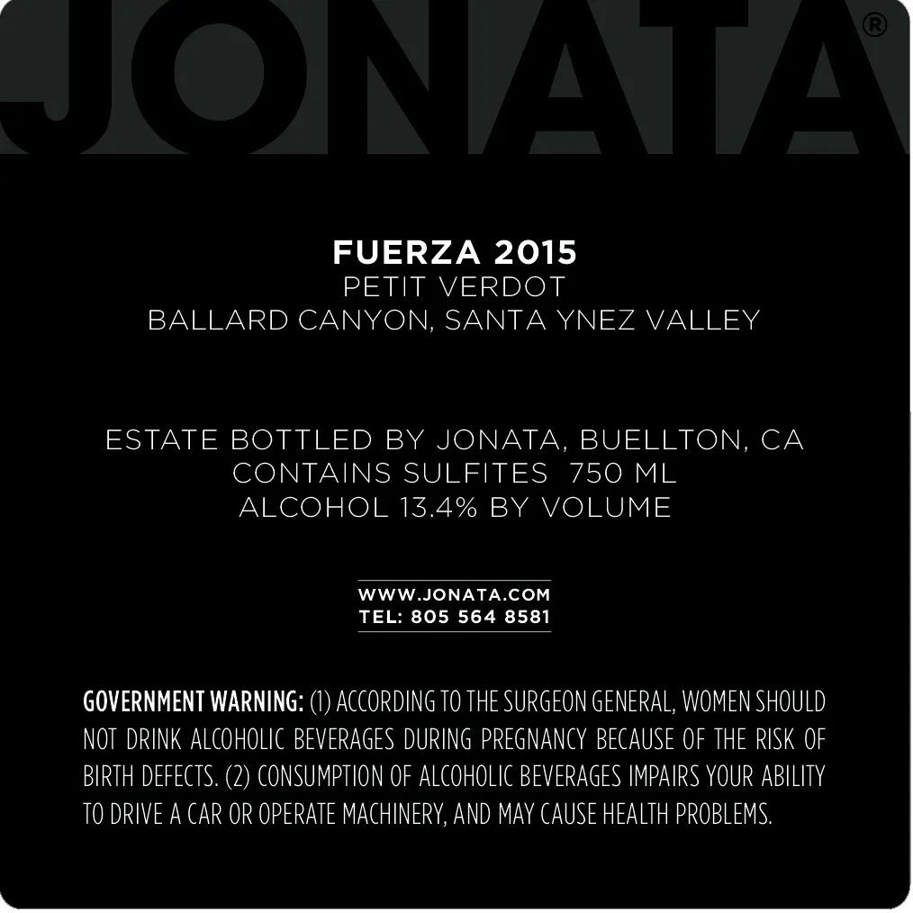 2015 Fuerza Back