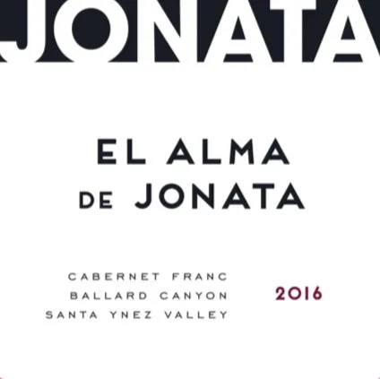 2016 Alma Front Label