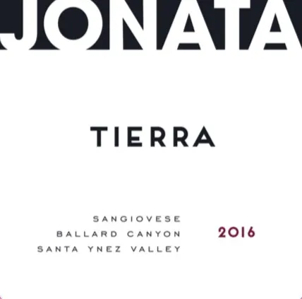 2016 Tierra Front Label