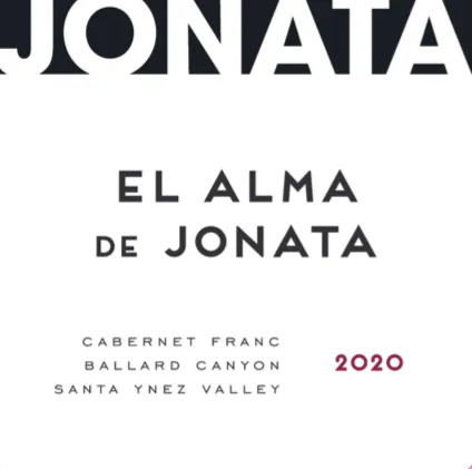 2020 El Alma Front Label