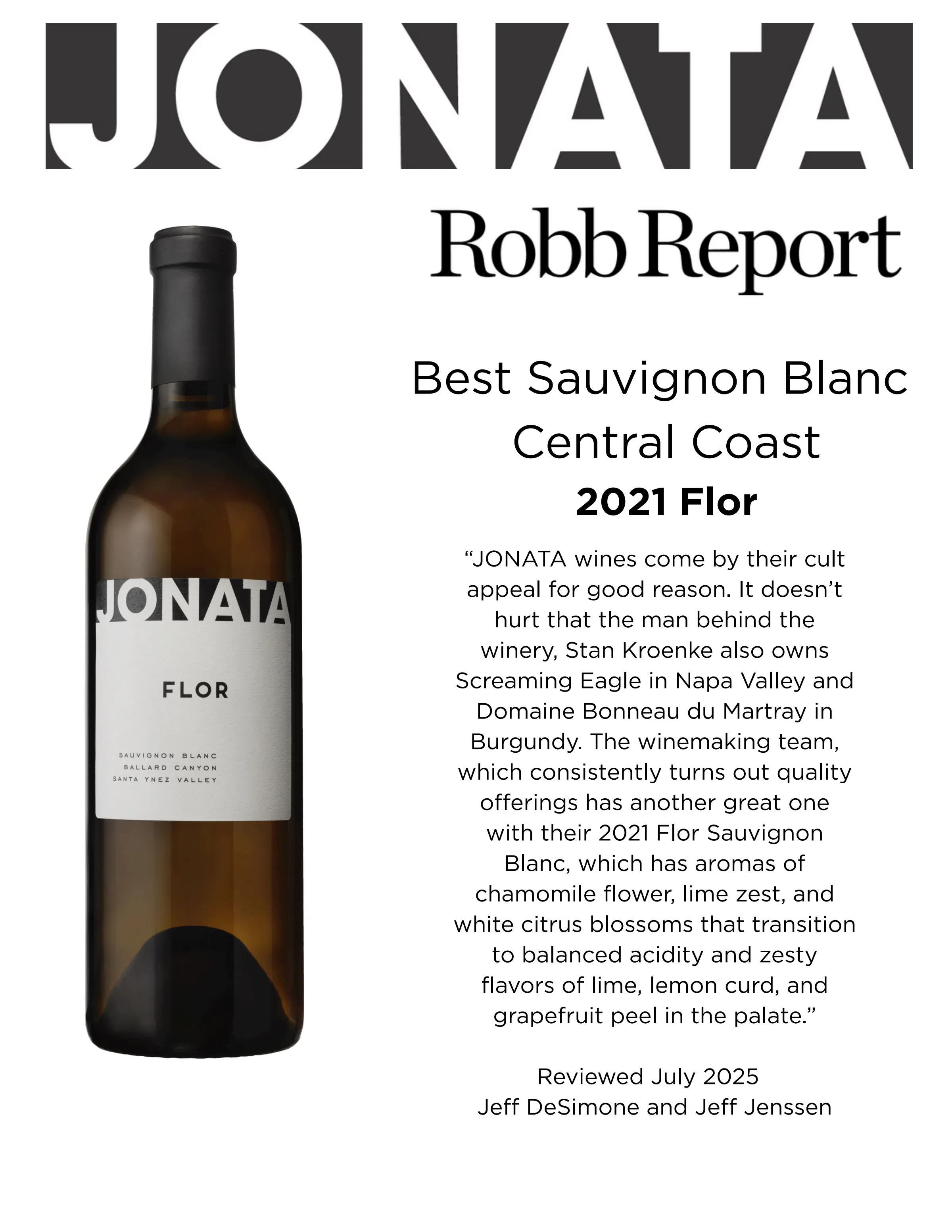 2021 Flor Best SB Robb Report