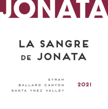 2021 Sangre Front Label
