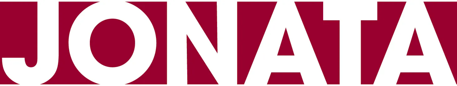 JONATA logo block red